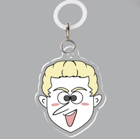 Mr.サムライのめじるしキーホルダー